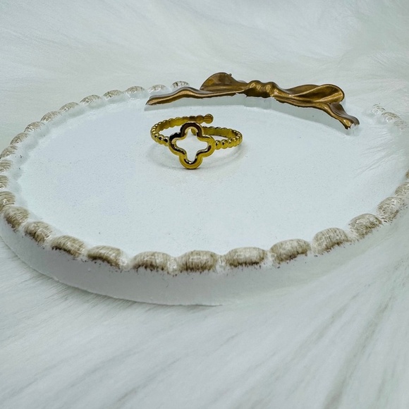 Jewelry Ring Bundle - Stainless Steel, 18K Gold Plated - Picture 2 of 7